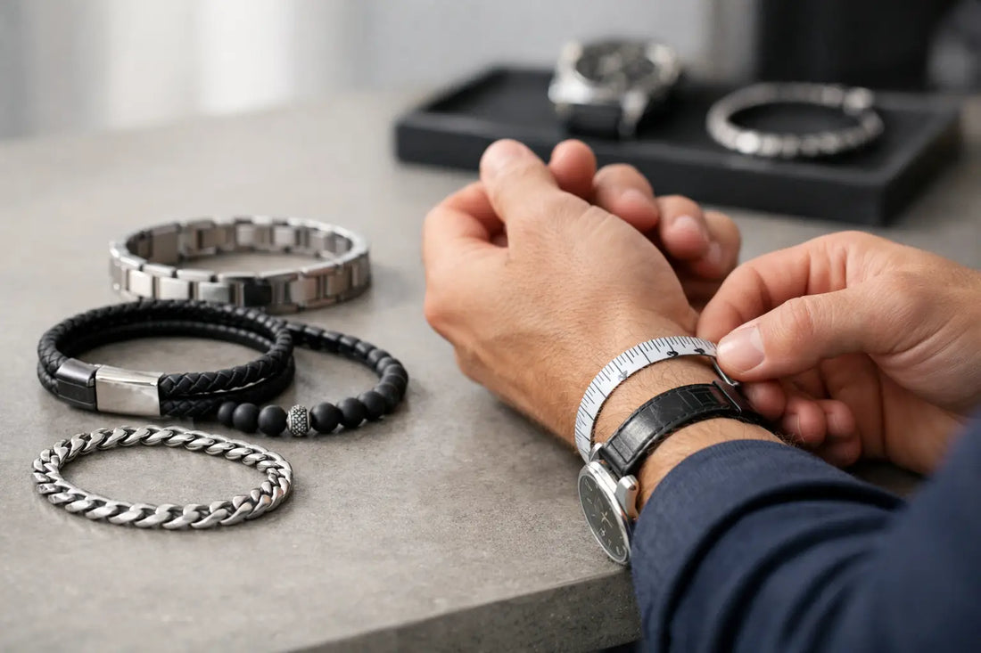 Mens Bracelet Size Guide for the Right Fit