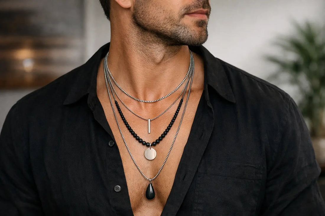 Men's Necklace Length Guide for Better Fit