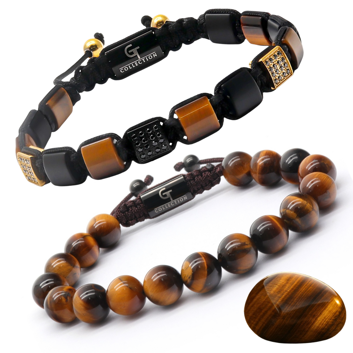 Bracelet De Cheville Perles Laiton Doré Œil De Tigre – Style Boho Indien Authentique 81stgeneration