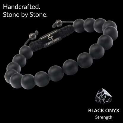 Single Bead Bracelet Set for Men – Confidence, Strength & Wisdom