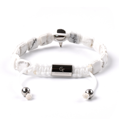 Pulsera de ÁGUILA AMERICANA para hombre con piedra LAPISLÁZUL y ÓNIX