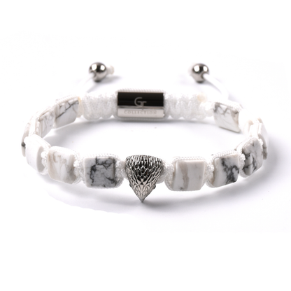 Pulsera de ÁGUILA AMERICANA para hombre con piedra LAPISLÁZUL y ÓNIX