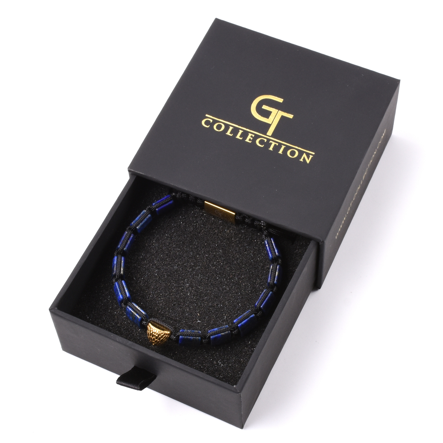 Pulsera de ÁGUILA AMERICANA para hombre con piedra LAPISLÁZUL y HOWLITA