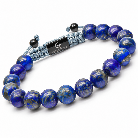 Men's LAPIS LAZULI Beaded Bracelet