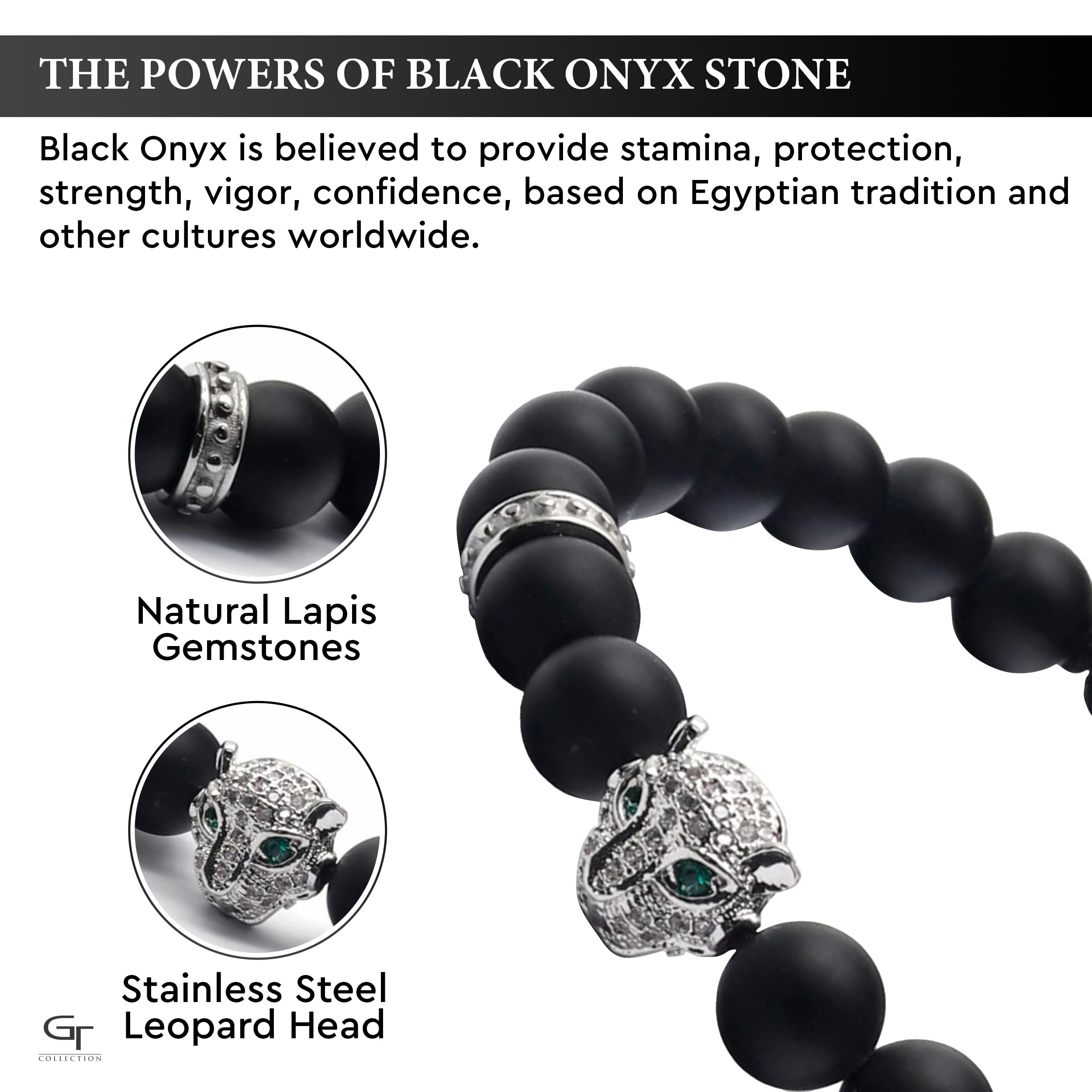 Natural orders Black Onyx for Strength, Vigor and Confidence