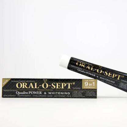ORAL-O-SEPT Premium Toothpaste Quadro POWER & WHITENING
