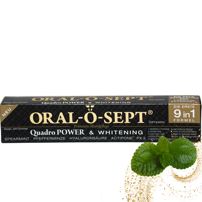 ORAL-O-SEPT Premium Toothpaste Quadro POWER & WHITENING