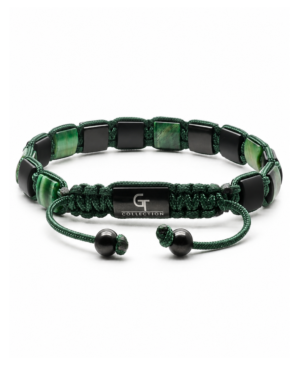 Men's Green Tiger Eye & Black Onyx Bracelet | GT Collection – GT