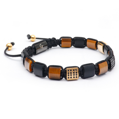 3 PIECE SET - TIGER EYE Bracelets - The Confidence Set