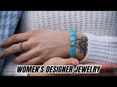 Women's TURQUOISE Flat bead Bracelet