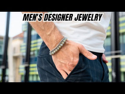 Men's LABRADORITE Faceted Bracelet - One Size Fits All