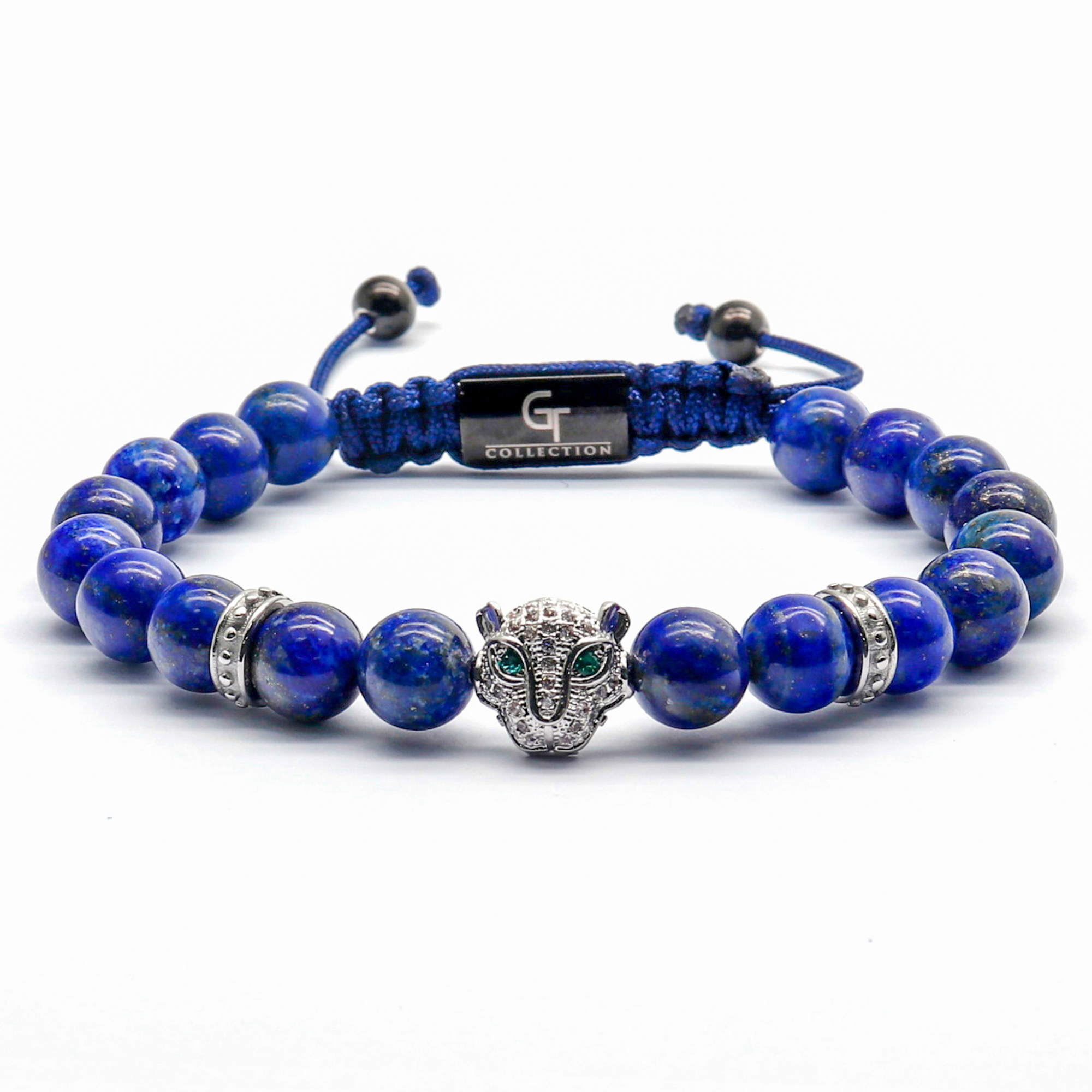 Fancy Lapis Lazuli Bracelet Enlightenment Stone For Men & Women - Plus Value