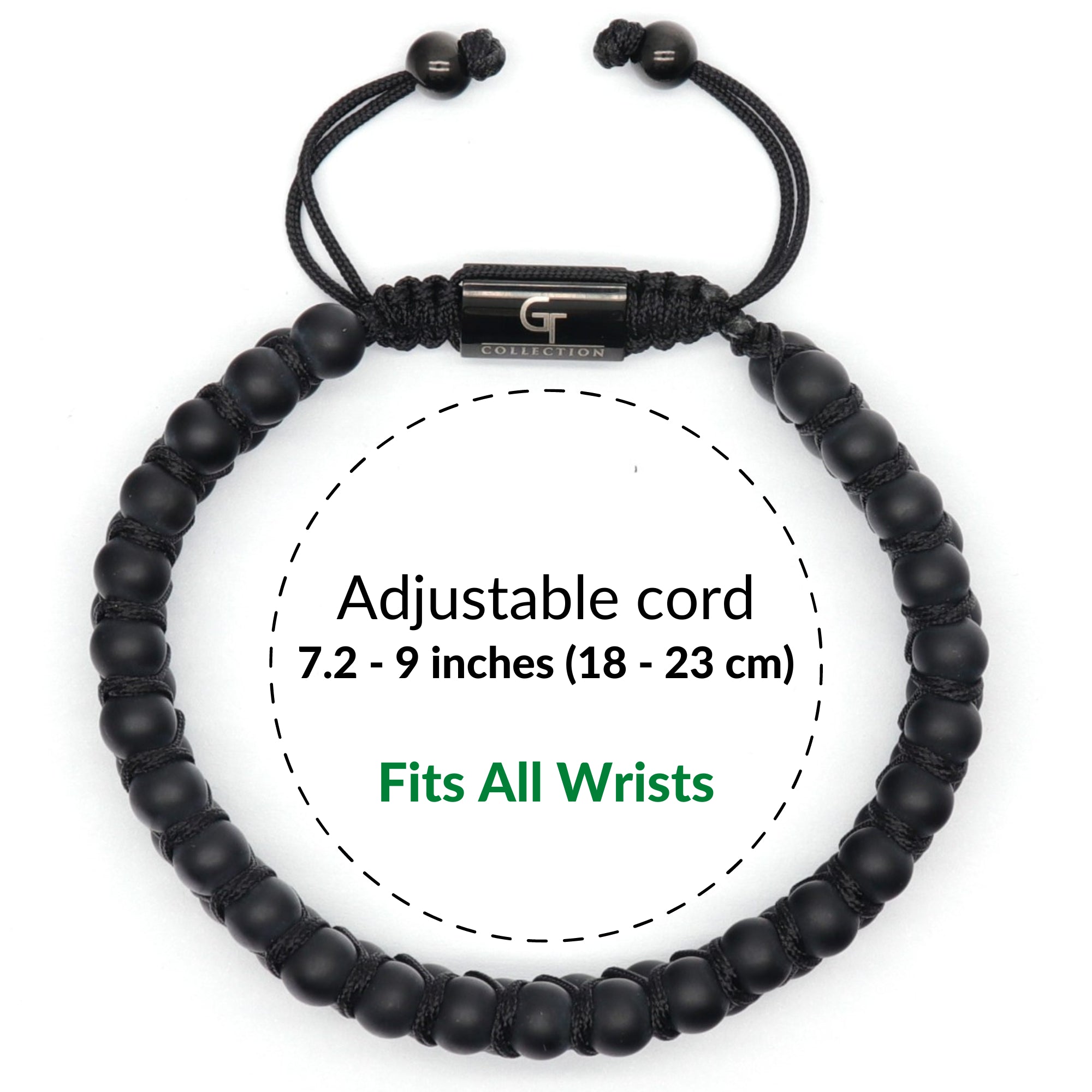 Buy Vien Black Cotton Mutual Attraction Friendship Braided Rope Bracelet  For Men And Women (Pack Of 2) Online at Best Prices in India - JioMart.